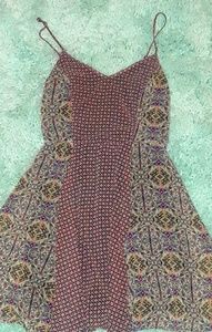 Chaffon pattern dress